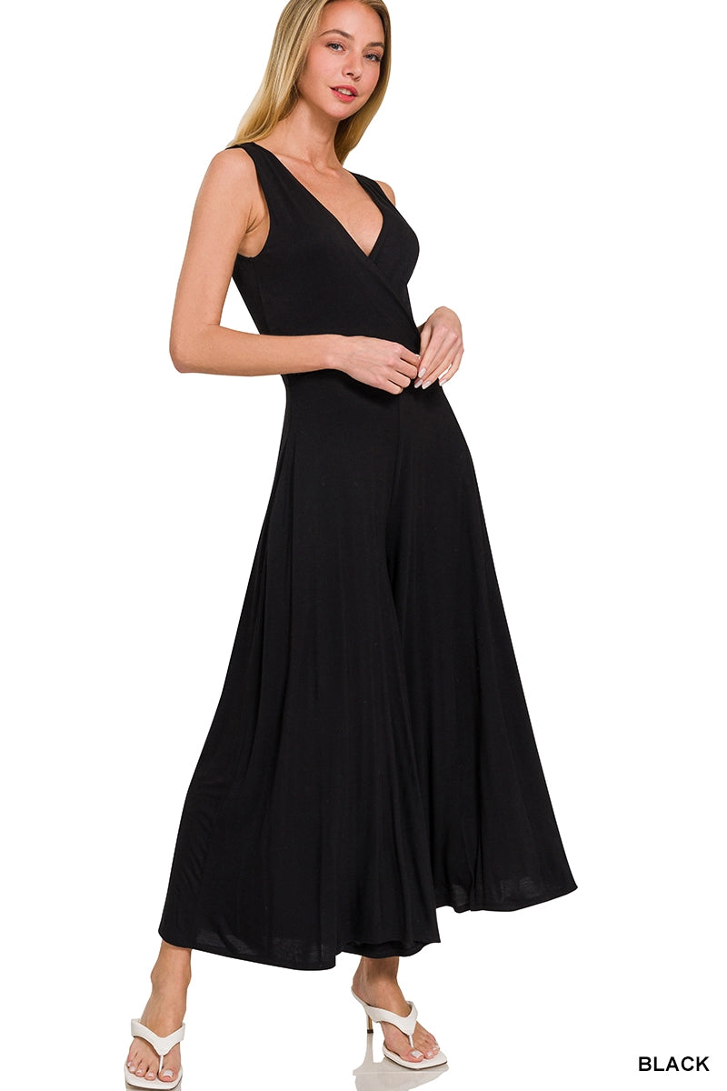 Ärmlös byxdress