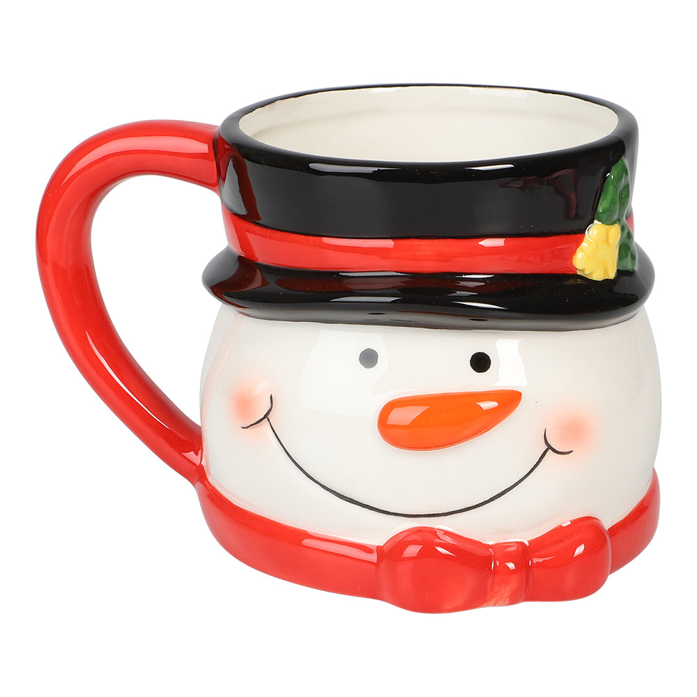 Julmugg Snögubbe/Snögumma