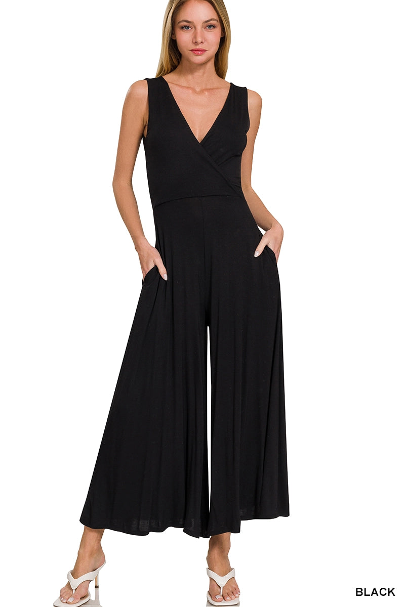 Ärmlös byxdress